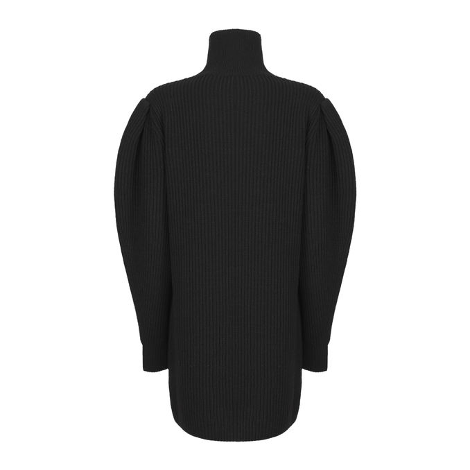MARIA ANTONIETTA KNIT DRESS Woman Black