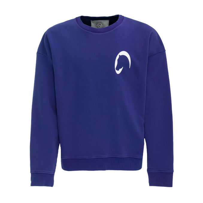 MASCHERONI SWEATSHIRT Unisex Bluette