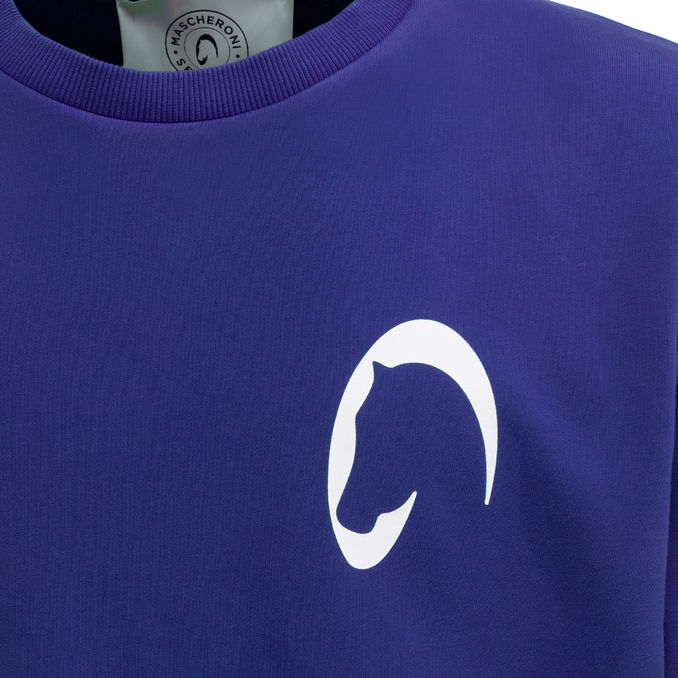 MASCHERONI SWEATSHIRT Unisex Bluette