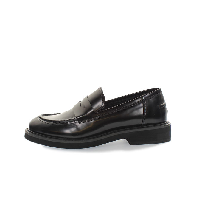 MATT ABRASIVED MOCASSINS Woman Black