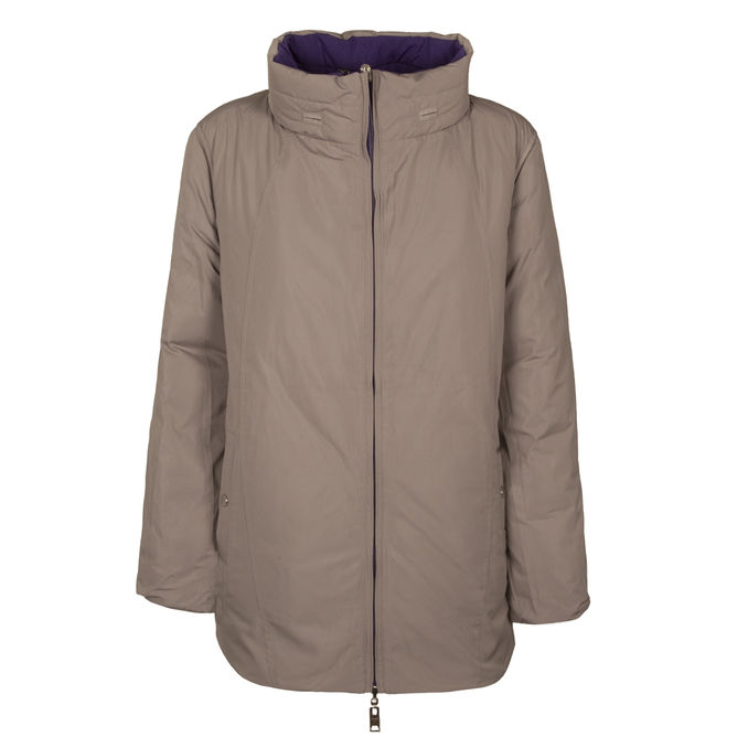 HERNO MONOGRAM DOWN JACKET Woman Periwinkle Pink Violet