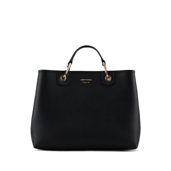 MEDIUM SHOPPER BAG Black/Gold