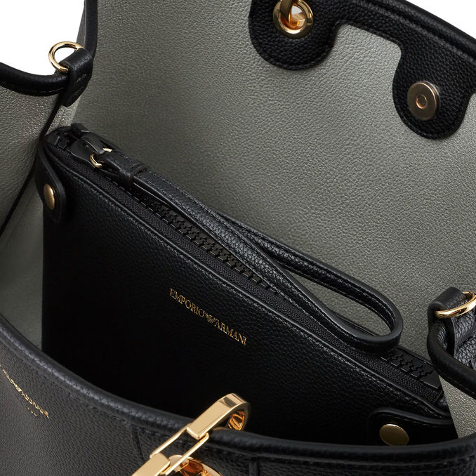 MEDIUM SHOPPER BAG Black/Gold