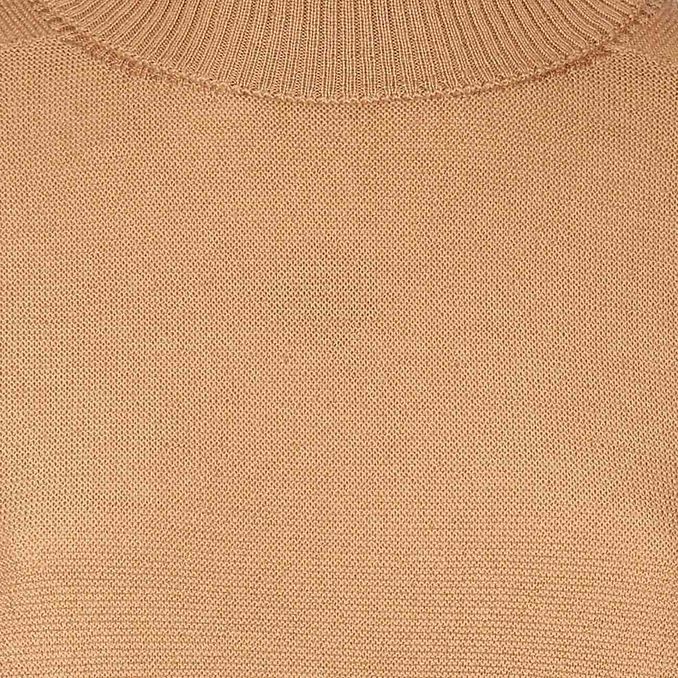 MERINOS WOOL TURTLENECK Woman Cammello