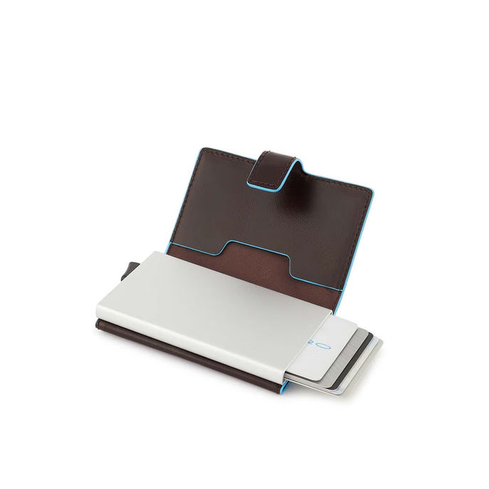 METAL CARD HOLDER Man Brown