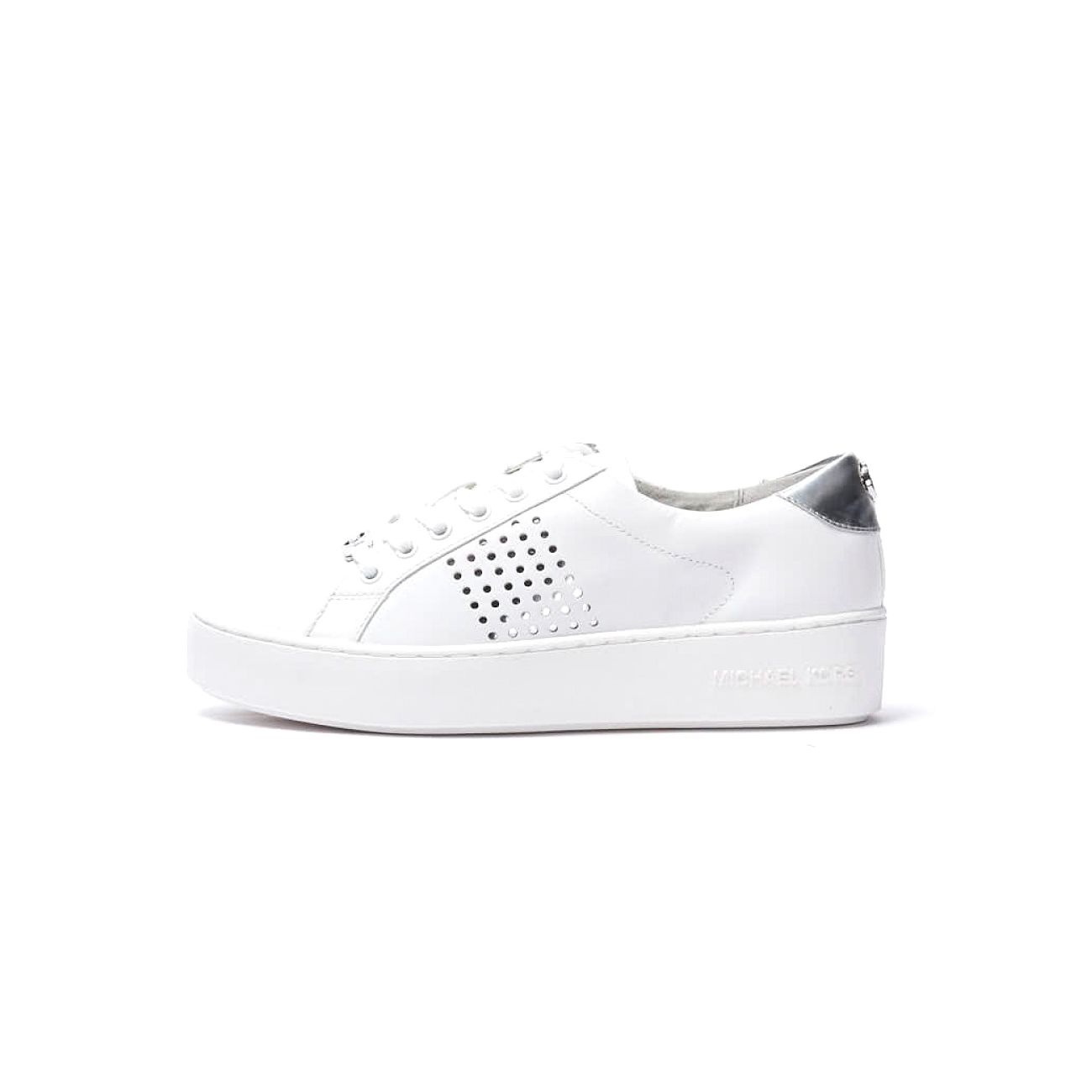michael kors optic white sneakers
