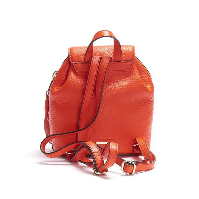 MICRO UNLINED BACKPACK WITH STUDDS Woman Poppy Gold