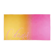 MICROFIBER BEACH TOWEL Woman Degrade Pink MICROFIBER BEACH TOWEL Woman Degrade Pink