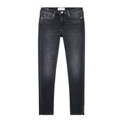 MID RISE SKINNY ANKLE JEANS Woman Denim Black MID RISE SKINNY ANKLE JEANS Woman Denim Black