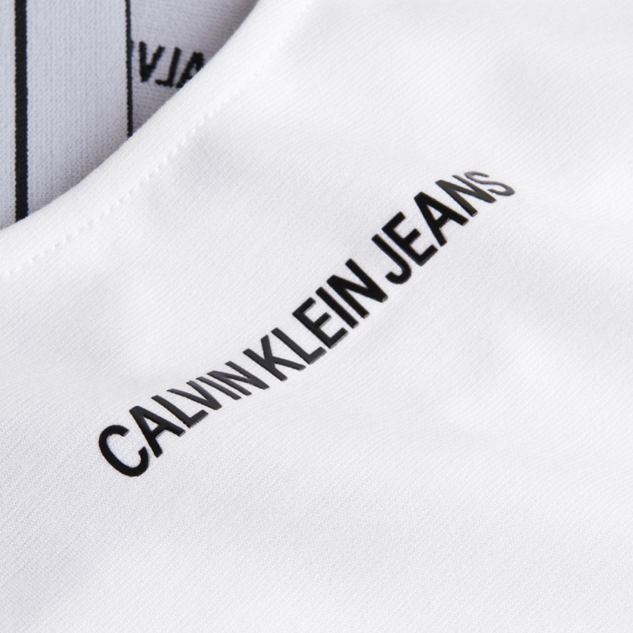 CALVIN KLEIN JEANS MILANO BODY IN JERSEY Woman Bright White | Mascheroni  Store