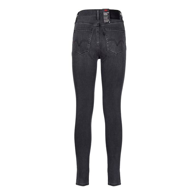 MILE HIGH SUPER SKINNY JEANS Woman Dark Grey