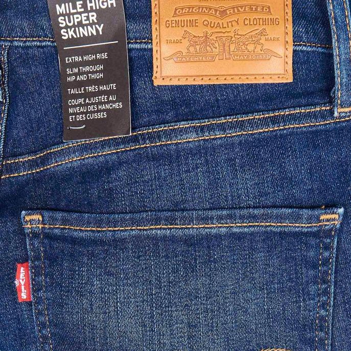 mile high rise jeans