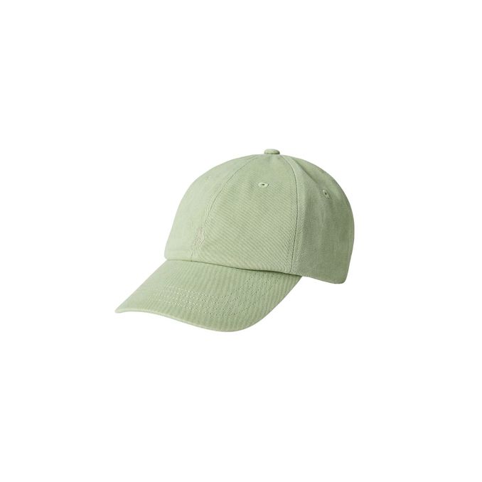 MINERAL DYE BASEBALL HAT Man Green Stone
