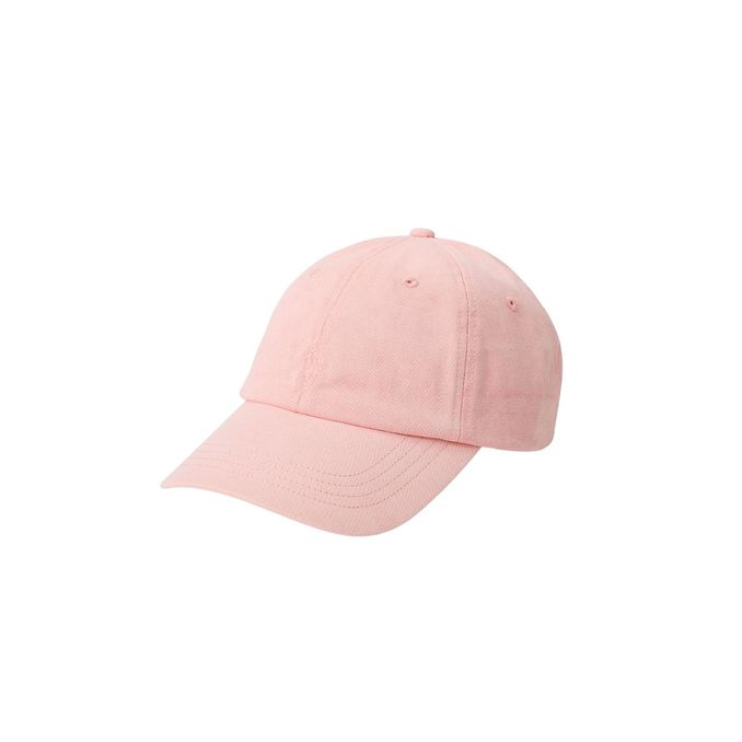 MINERAL DYE BASEBALL HAT Man Pink