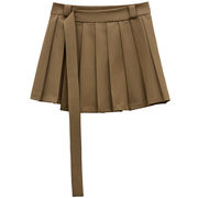 MINI SKIRT WITH PLEATED SKIRTS MINI SKIRT WITH PLEATED SKIRTS