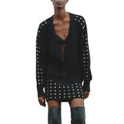 MINI SKIRT WITH STUDS MINI SKIRT WITH STUDS