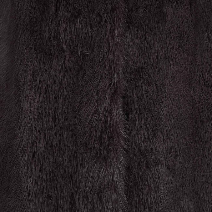 MINK JACKET WITH BELT Woman Clay