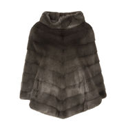 MINK PONCHO MINK PONCHO