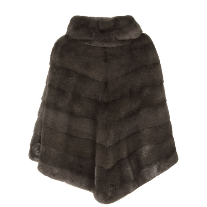 MINK PONCHO