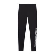 MIRRORED LOGO LEGGINGS Woman CK Black MIRRORED LOGO LEGGINGS Woman CK Black