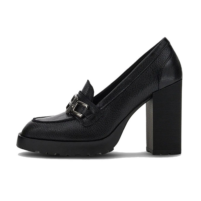 MOCASSINI H623 CATENA Donna Nero