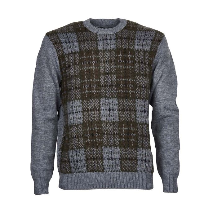 green armani jumper