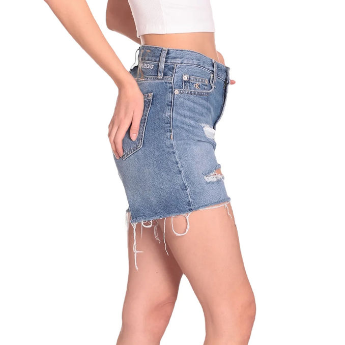 MOM JEANS SHORTS 