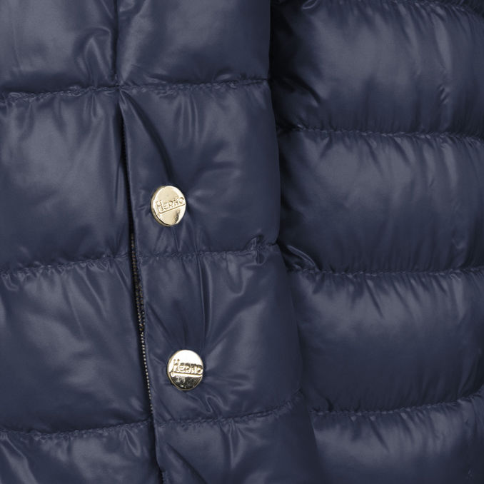 MONOGRAM DOWN JACKET Woman New Blue