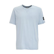 MONOGRAM SLEEVE BADGE T-SHIRT Man Shore Blue MONOGRAM SLEEVE BADGE T-SHIRT Man Shore Blue