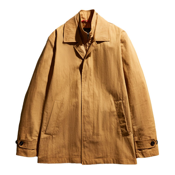 MORNING SHORT JACKET Man Light Bark