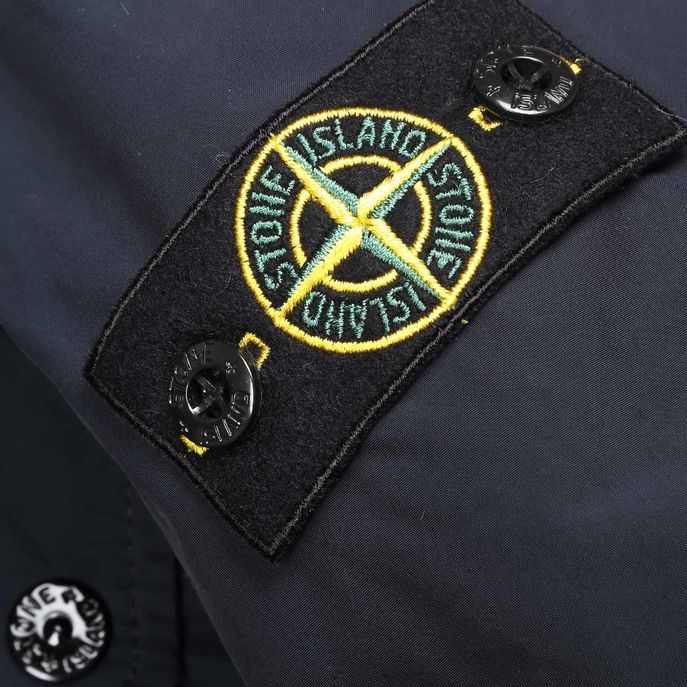 MULTI POCKET PARKA WITH REVER HOOD Kids Navy