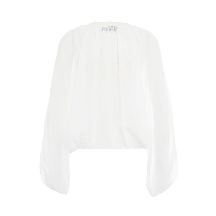 MUSSOLA CREW-NECK BLOUSE Woman White