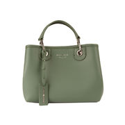 MYEA MEDIUM SHOPPER BAG Woman Leather Forest MYEA MEDIUM SHOPPER BAG Woman Leather Forest