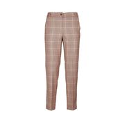 NAIF CIGARETTE TROUSERS Woman Leather Prince of wales NAIF CIGARETTE TROUSERS Woman Leather Prince of wales