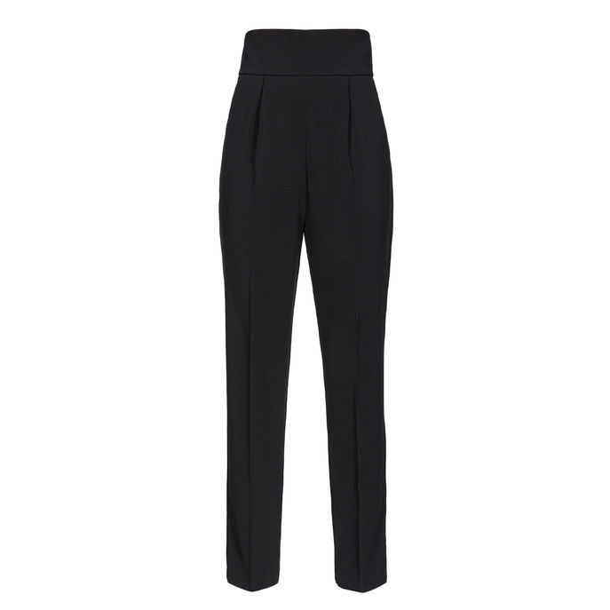 NATALIA TROUSERS Woman Black Limousine