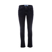 Pantalon Moda Denim Stretch Hombre Alezandro Total Stone Black