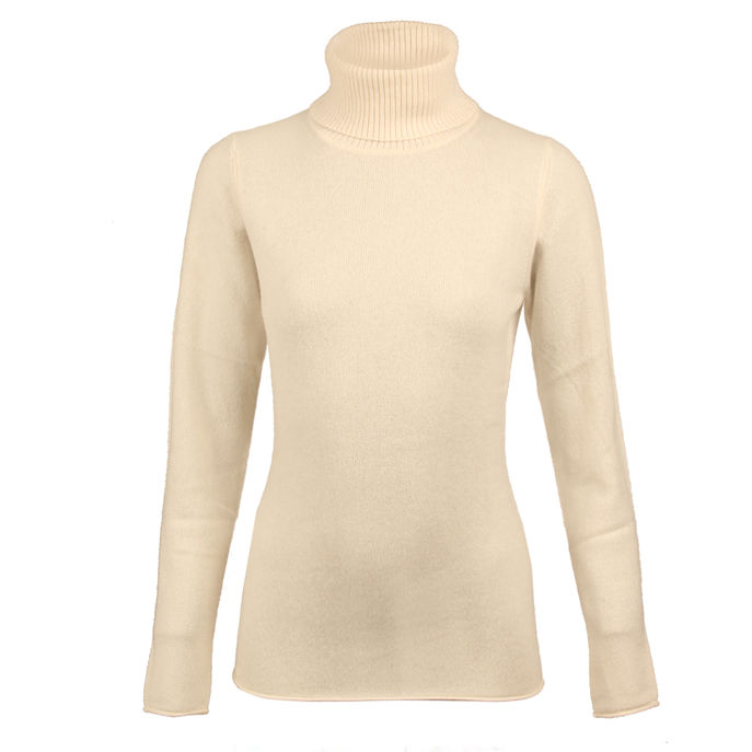 NINA TURTLENECK Woman Ecru