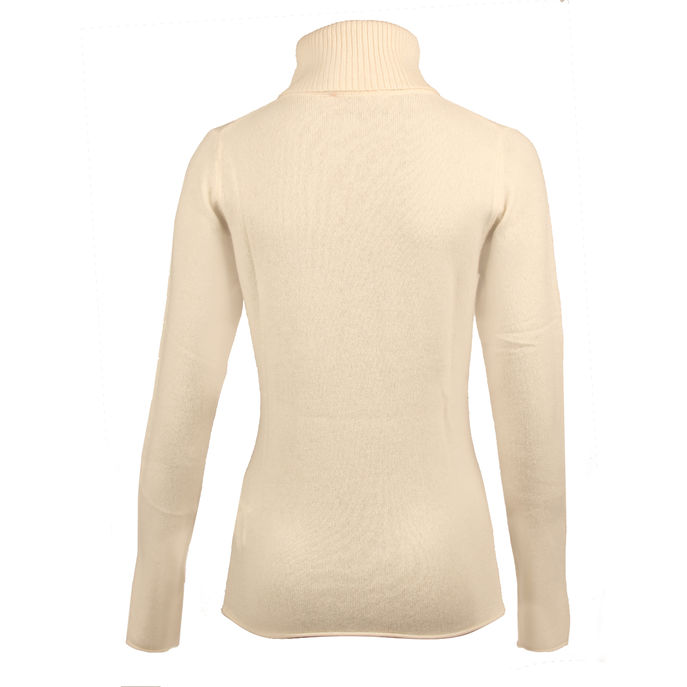 NINA TURTLENECK Woman Ecru