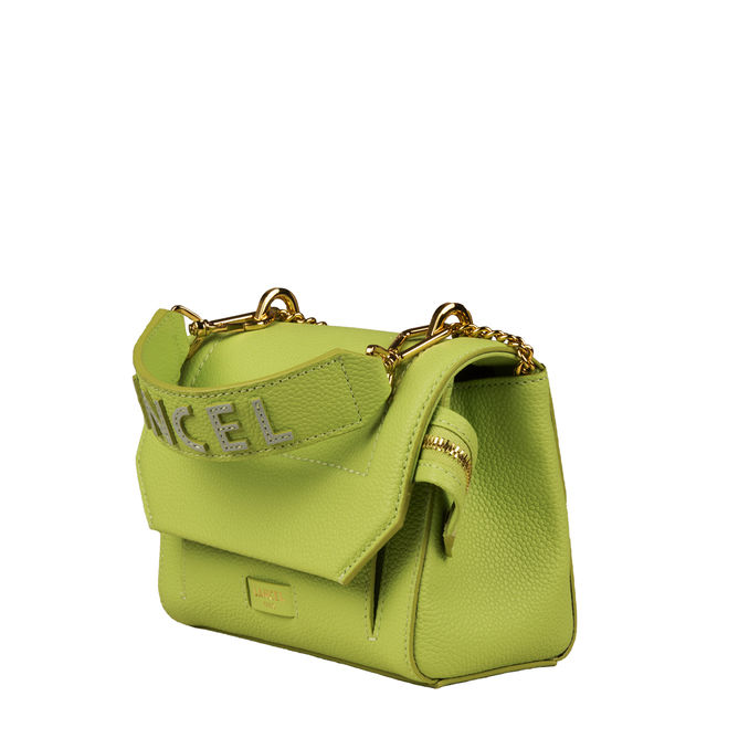 NINON BAG SMALL Woman Vert Bleu