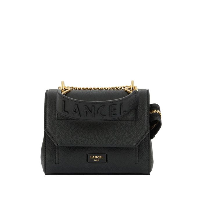 NINON MEDIUM BAG Woman Black Gold