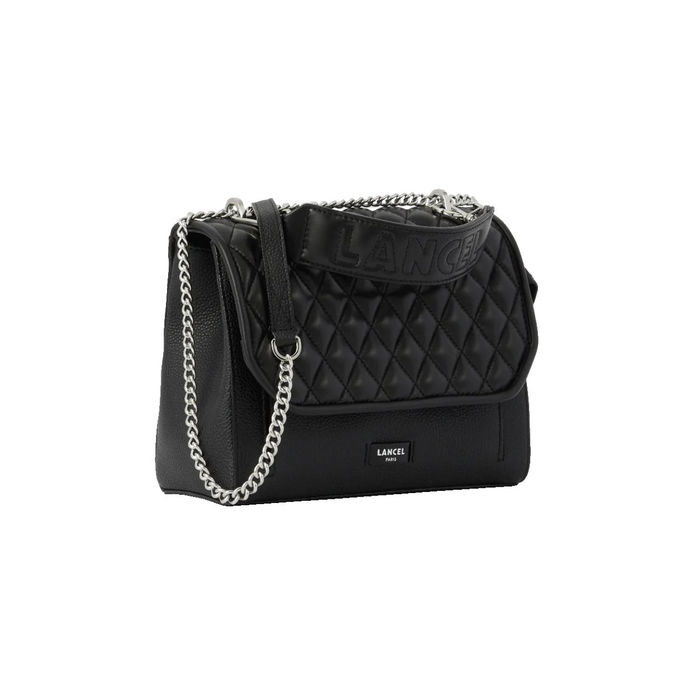 NINON MEDIUM FLAP BAG Black