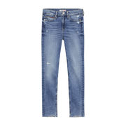 NORA SKINNY ANKLE MR JEANS CE215 Woman Denim Light NORA SKINNY ANKLE MR JEANS CE215 Woman Denim Light