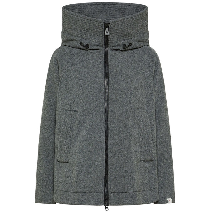 OLAFUR SAC 01 WOOL BLEND JACKET WITH HOOD