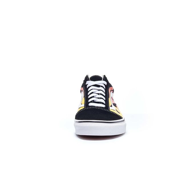 OLD SKOOL FLAME SNEAKERS Man Black Flame