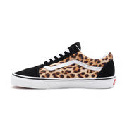 OLD SKOOL LEOPARD SNEAKERS Woman Black True White OLD SKOOL LEOPARD SNEAKERS Woman Black True White