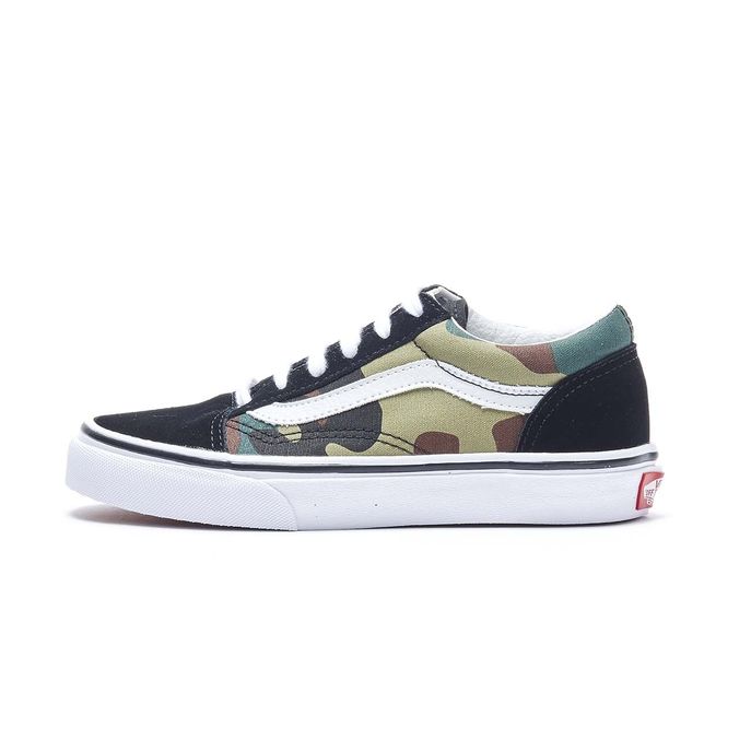 vans old skool woodland camo