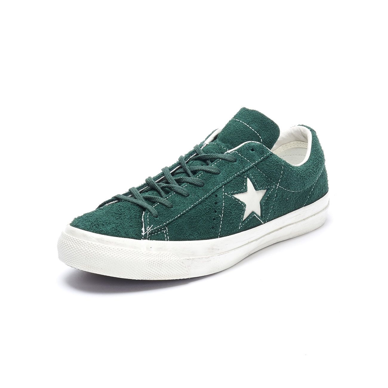CONVERSE ONE STAR OX SNEAKERS Man Green cream | Mascheroni Sportswear صور للتويتر