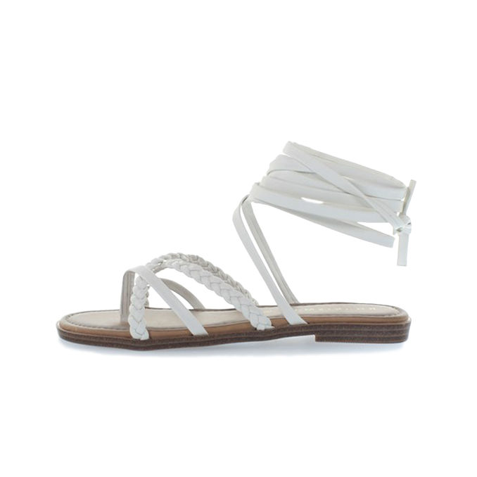 OPEN SANDALS SCHIAVA Woman White