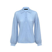 OPENWORK CARDIGAN WITH COLLAR OPENWORK CARDIGAN WITH COLLAR