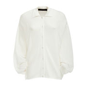 OPENWORK CARDIGAN WITH COLLAR OPENWORK CARDIGAN WITH COLLAR